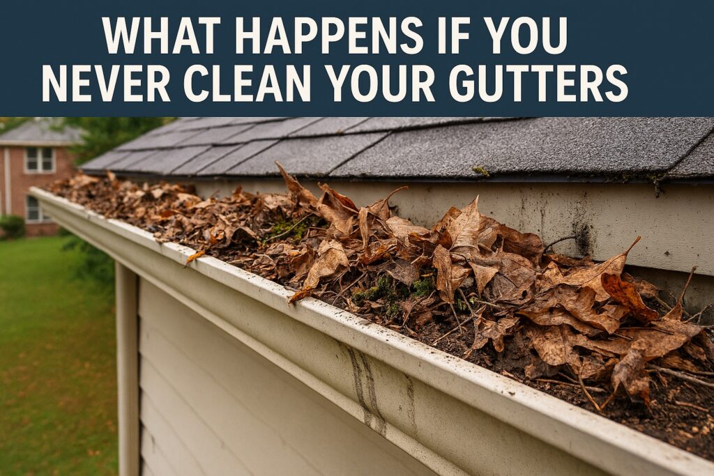 What Happens If You Never Clean Your Gutters