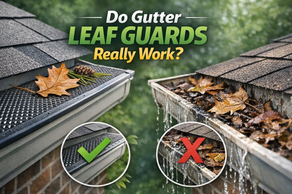 Do gutter leaf guards really work comparison img